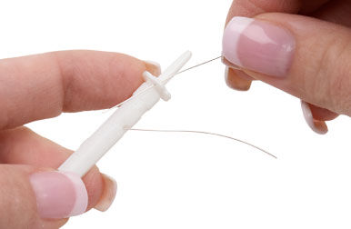 Wrapping wire around rod